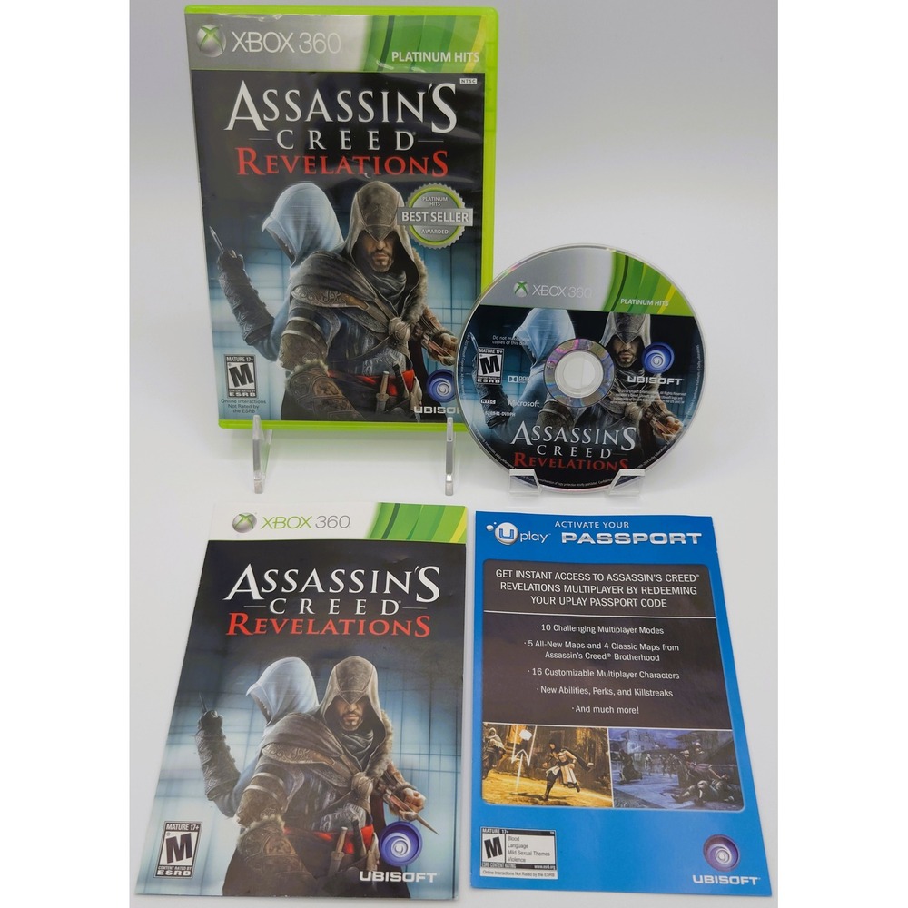 Assassin's Creed Revelations - Platinum Hits - Xbox 360 - CIB w/ Manual